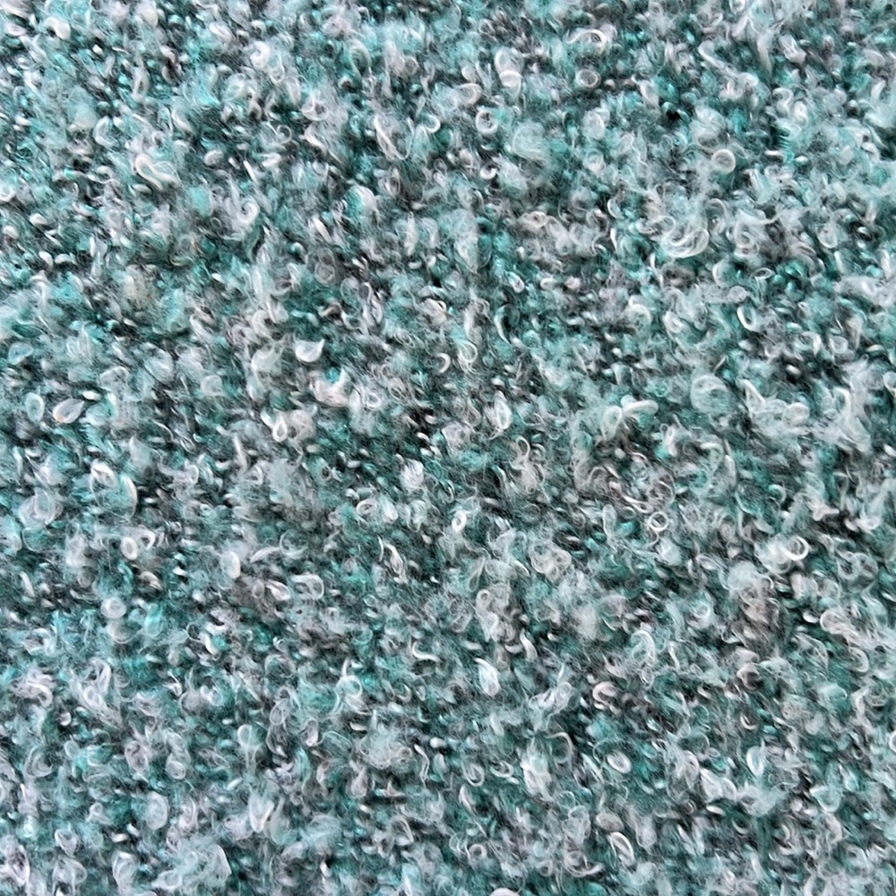 Free People Aqua Blue Textured Cowl Neck Sweater - Picture 3 of 3
